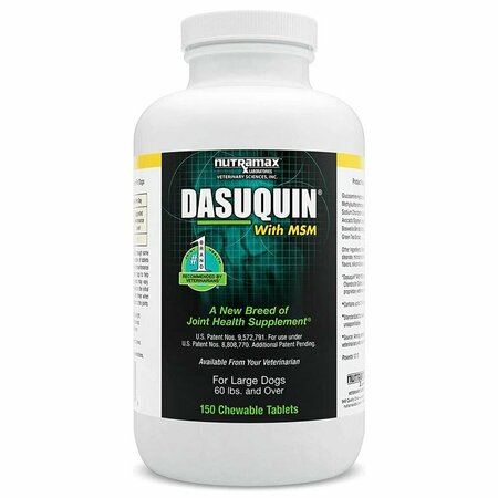 DASUQUIN PHV W/MSM FOR DOGS, OVER 60LBS, CHEW TABS, 150PK PH-DAS-MSM-150